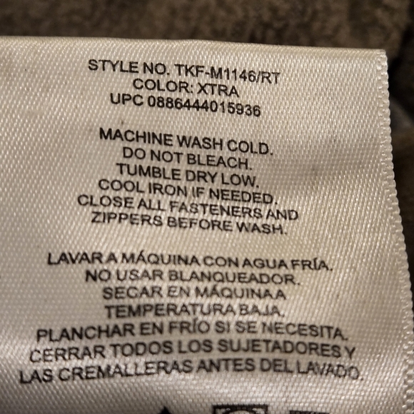 Realtree Hunting Field Jacket Water-Resistant Camo Fabric Men size 2XL w/ flaw - Picture 7 of 16